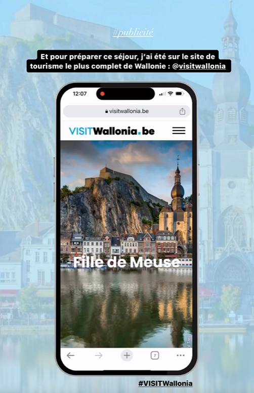 Création de contenu pour VISITWallonia
